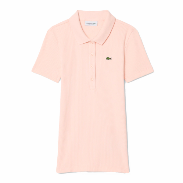 Lacoste T-shirts hauts et polos Rose - Polo slim L12D - 38 - Ref 108 €